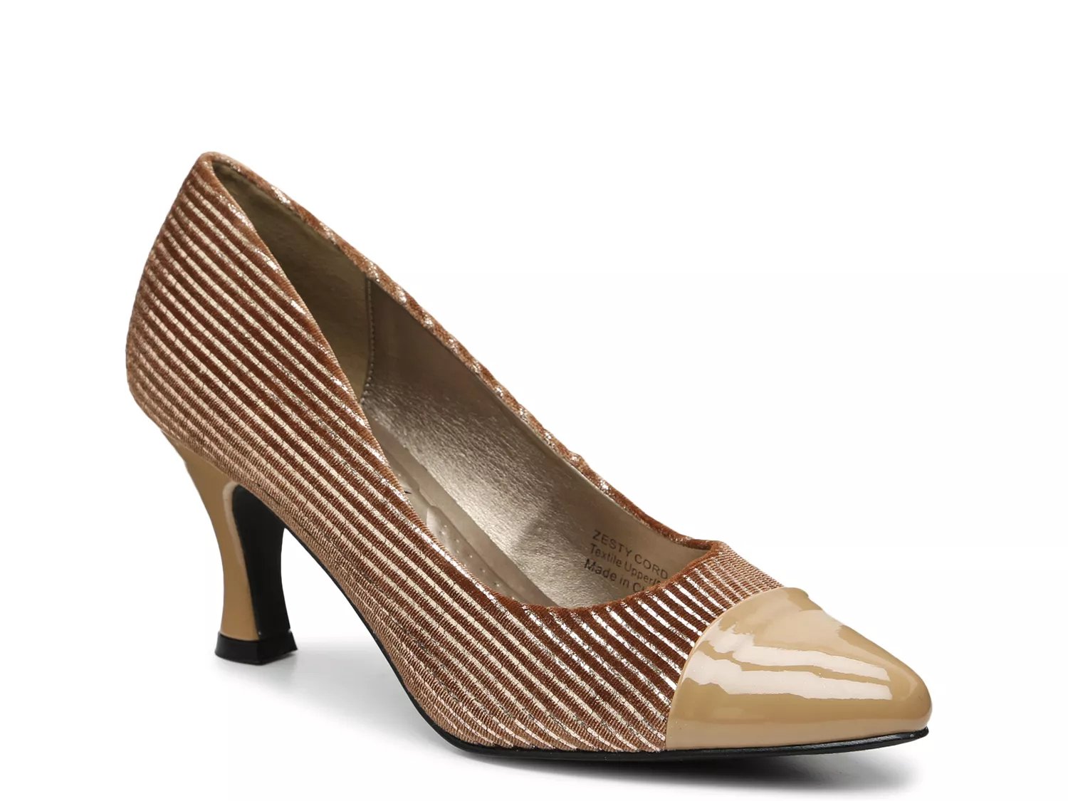 Bellini Wide Width Zesty Pump | Women's | Light Brown | Size 9 | Heels | Pumps