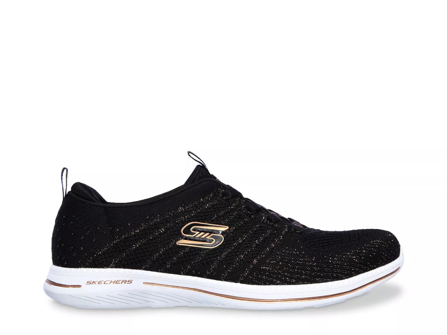 skechers city pro slip on shoes ladies black