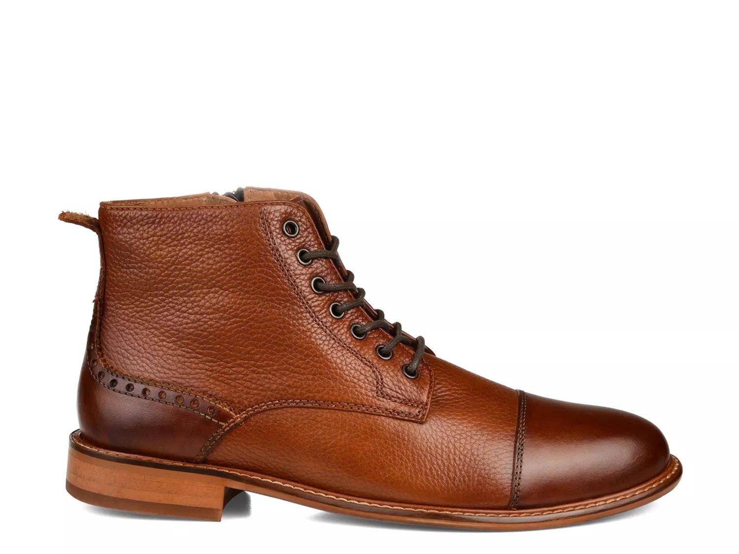 cap toe work boots