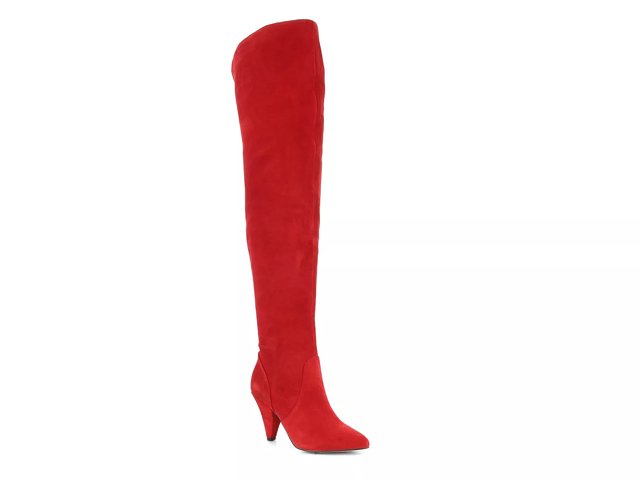Kurt geiger violet over the outlet knee boots