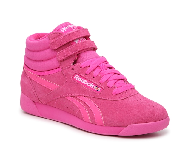 Make a Statement with Pink High Top Reeboks