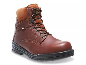 Wolverine durashock steel sale toe work boots