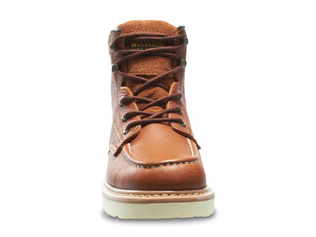 Wolverine wedge online sole work boots