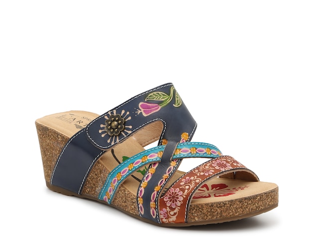 L'Artiste by Spring Step Swan Wedge Sandal - Free Shipping | DSW