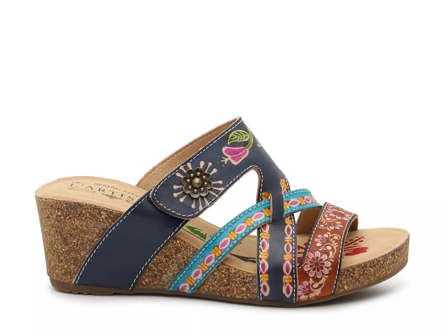 L Artiste by Spring Step Swan Wedge Sandal