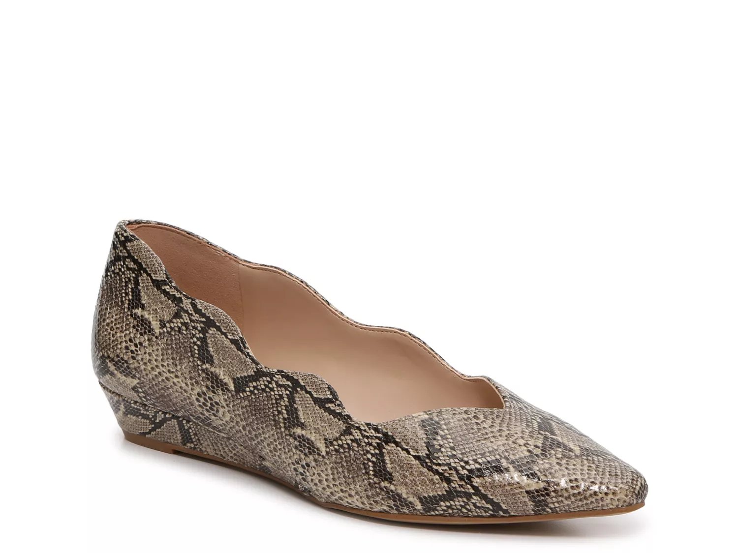 Dsw store snakeskin flats