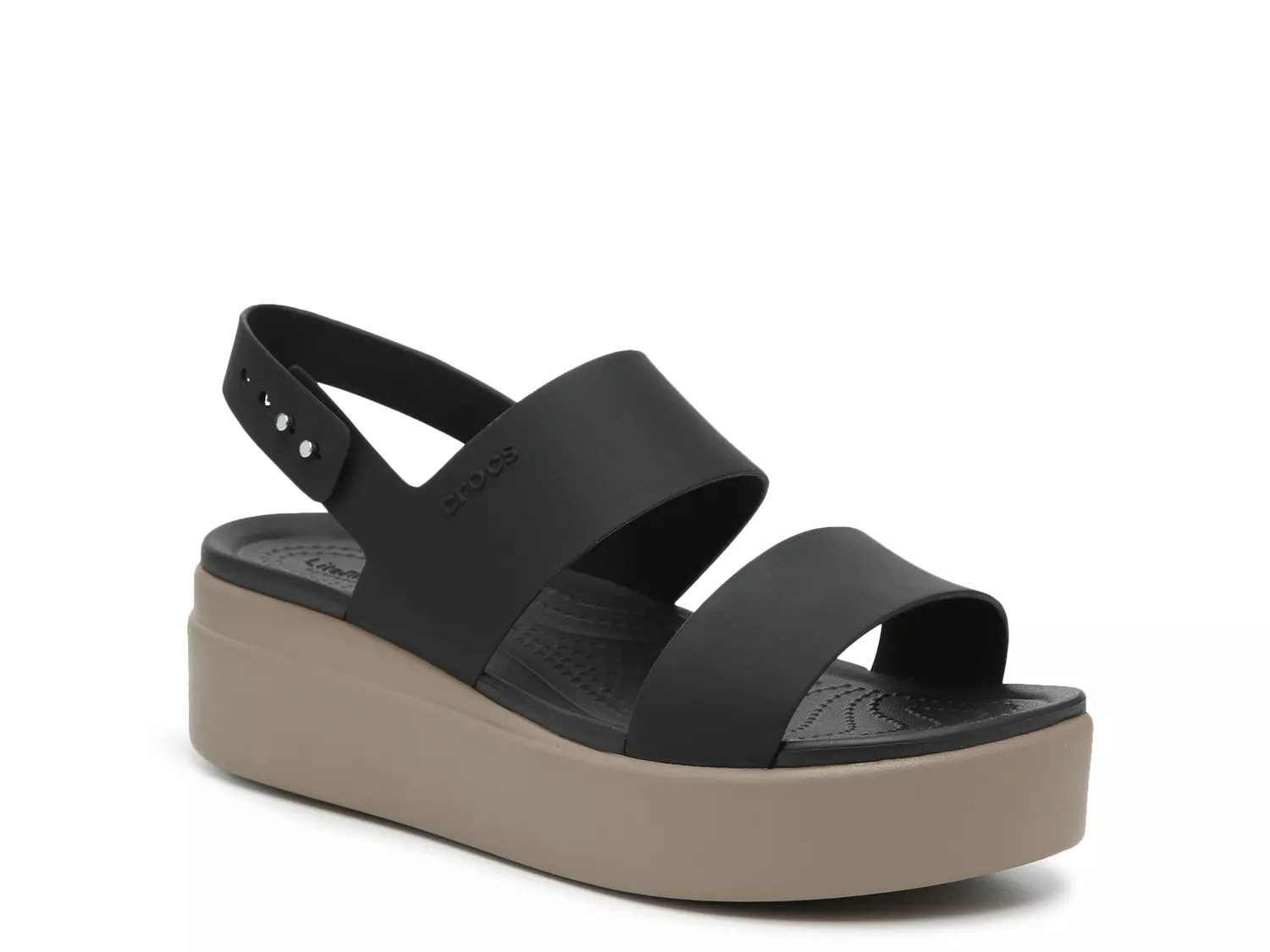 Crocs Brooklyn Low Wedge Sandal - Women's - Free Shipping | DSW