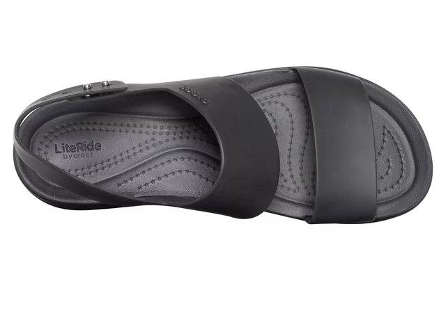 Crocs black wedges on sale
