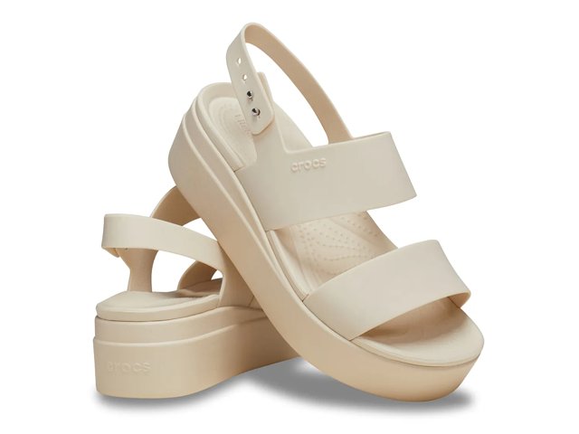 Crocs Brooklyn Low Wedge Sandal - Women's