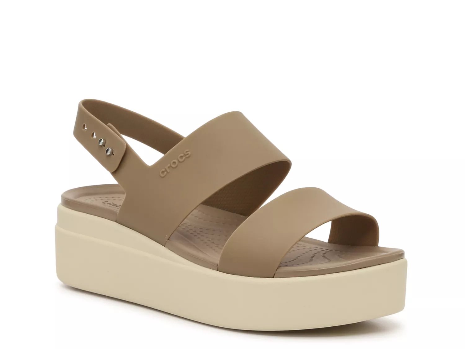 Crocs Brooklyn Low Wedge Sandal - Women's - Free Shipping | DSW