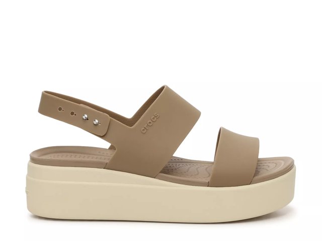 Crocs Brooklyn Low Wedge Sandal - Women's - Free Shipping | DSW