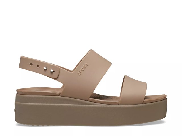 Crocs Brooklyn Low Wedge Sandal - Women's