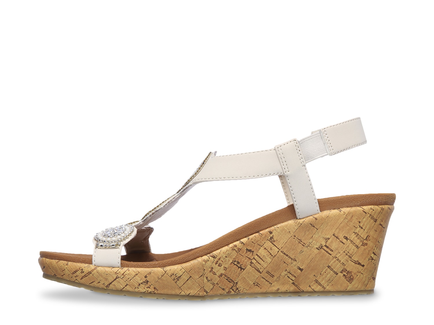 Skechers Cali Beverlee Date Glam Wedge Sandal | DSW