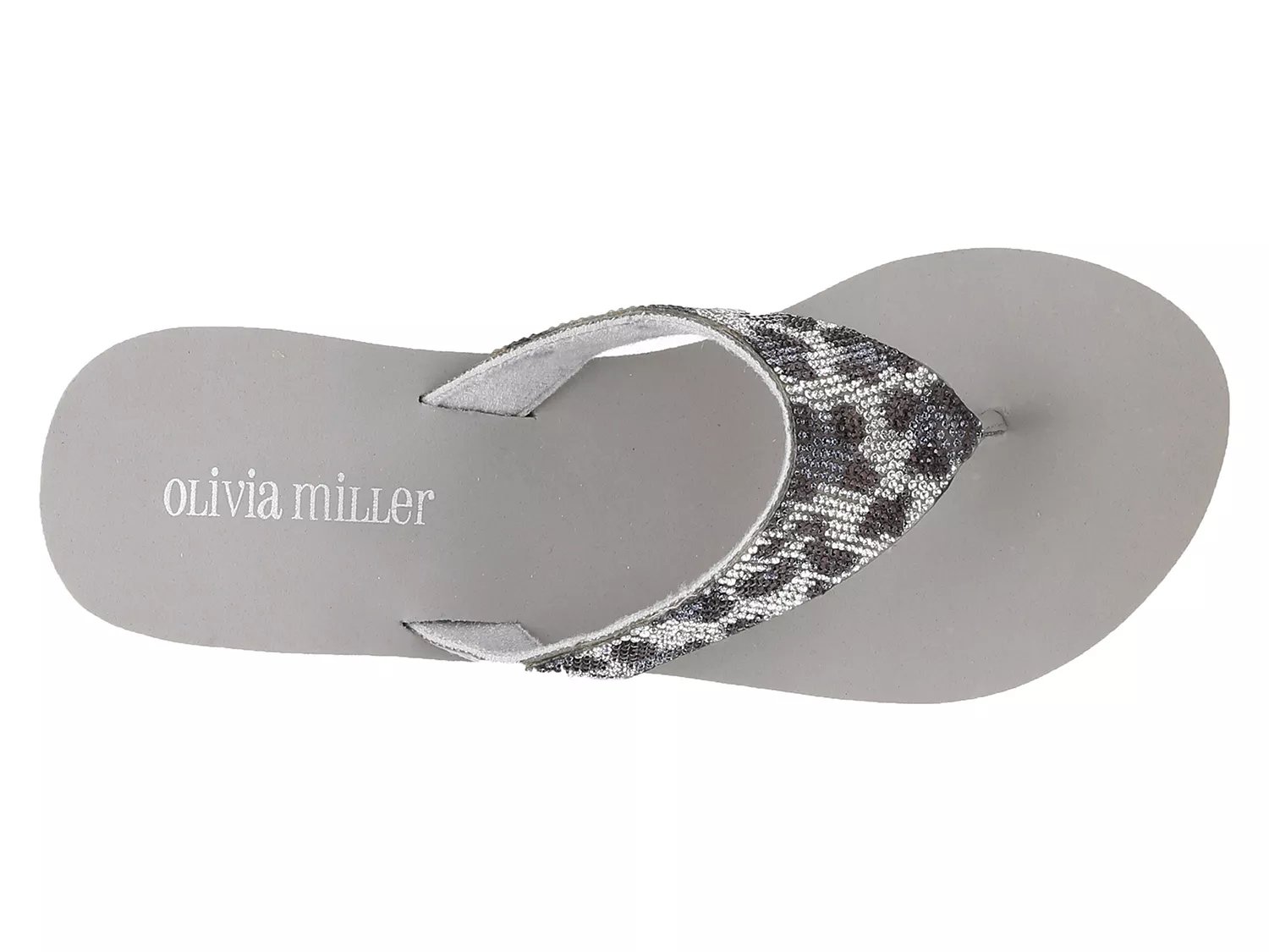 olivia miller wedge flip flops