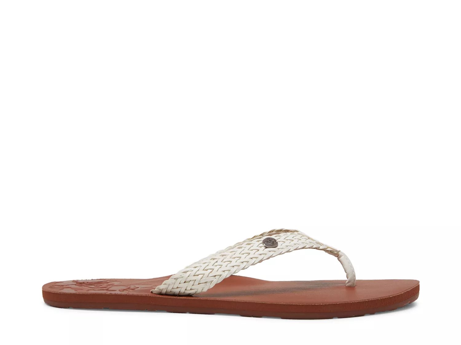 roxy flip flops dsw
