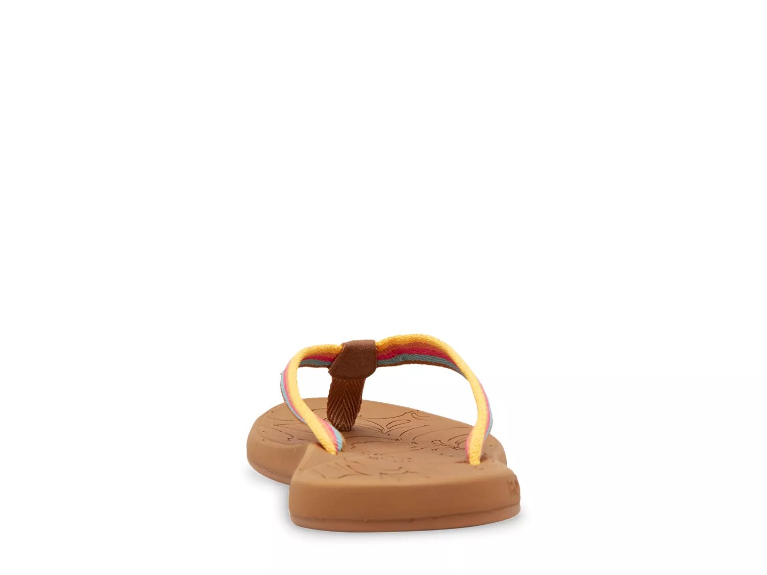 roxy flip flops dsw