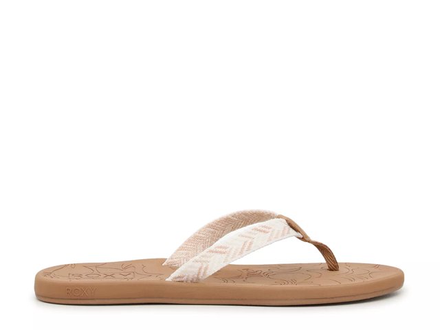 Roxy flip flops dsw online