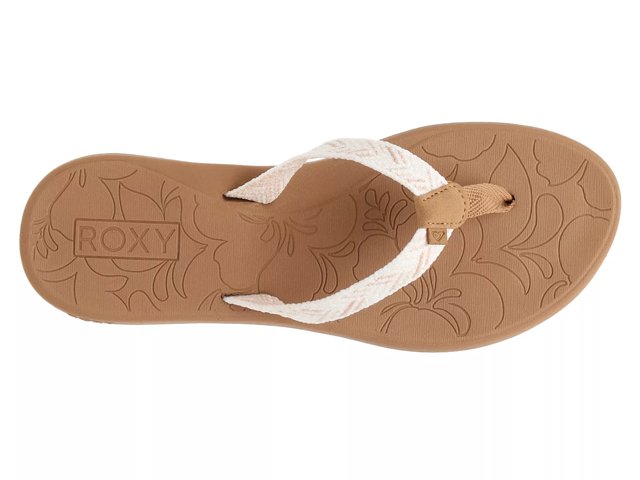 Roxy flip flops dsw deals