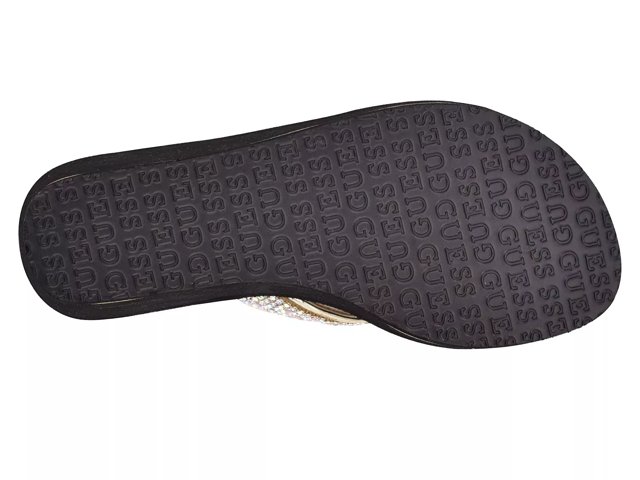 Guess sarraly eva discount logo wedge sandals