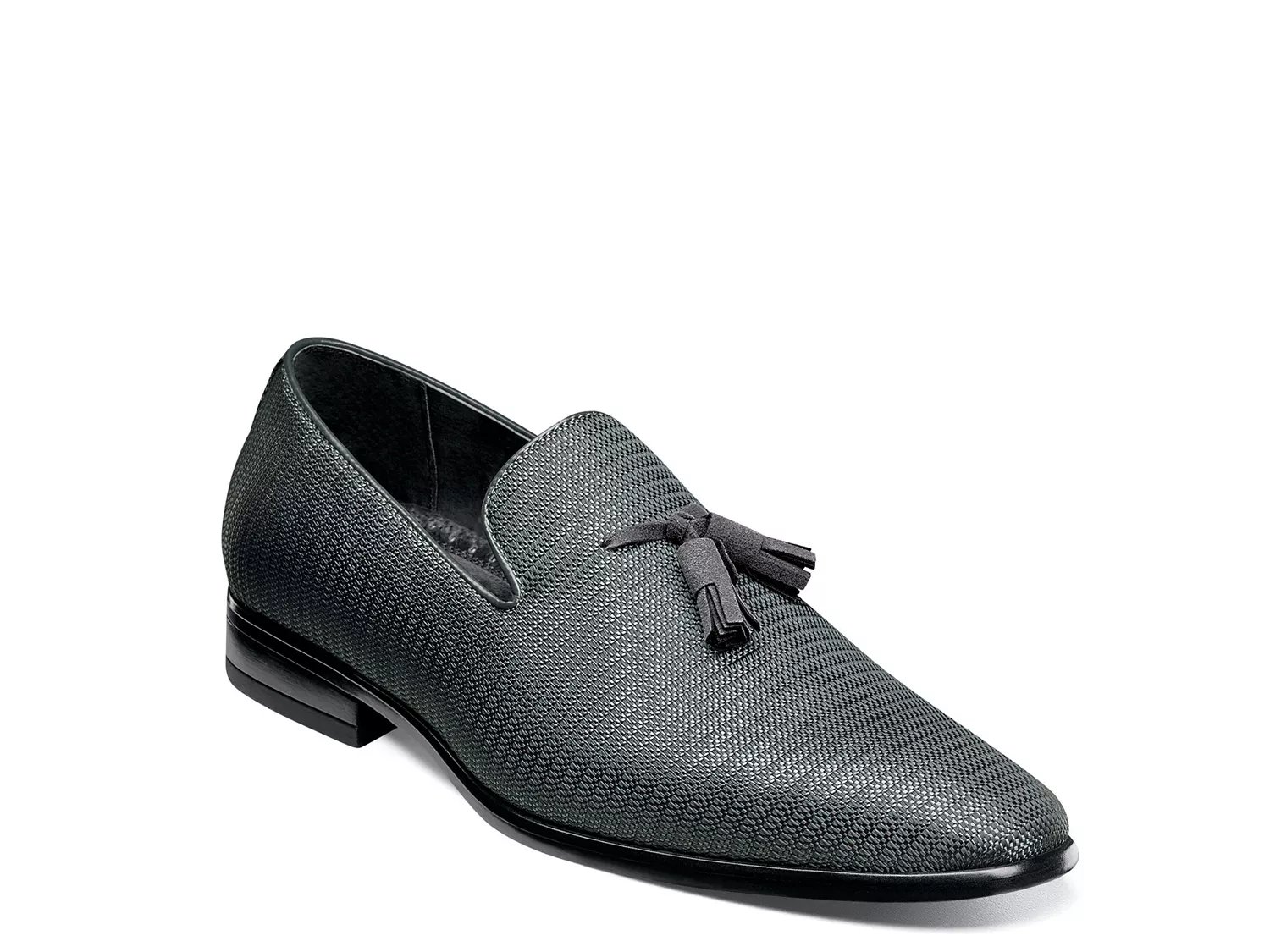 mens grey slip on dress shoes