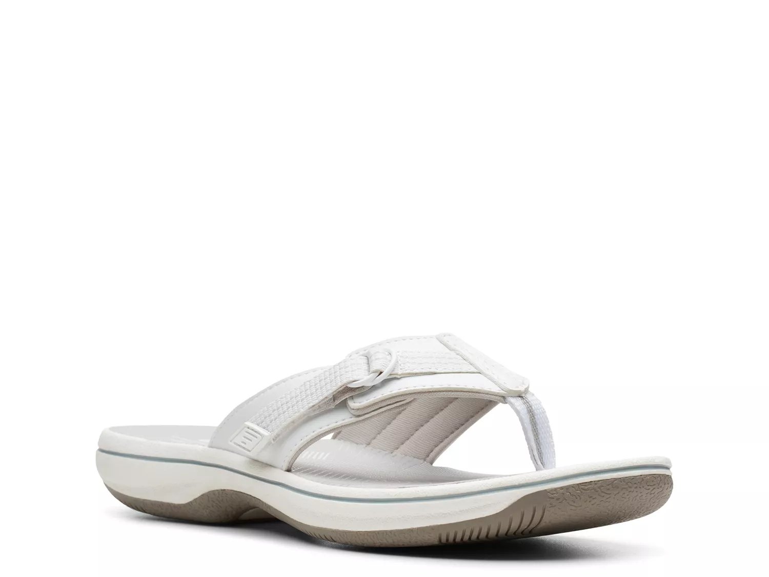 dsw white flip flops