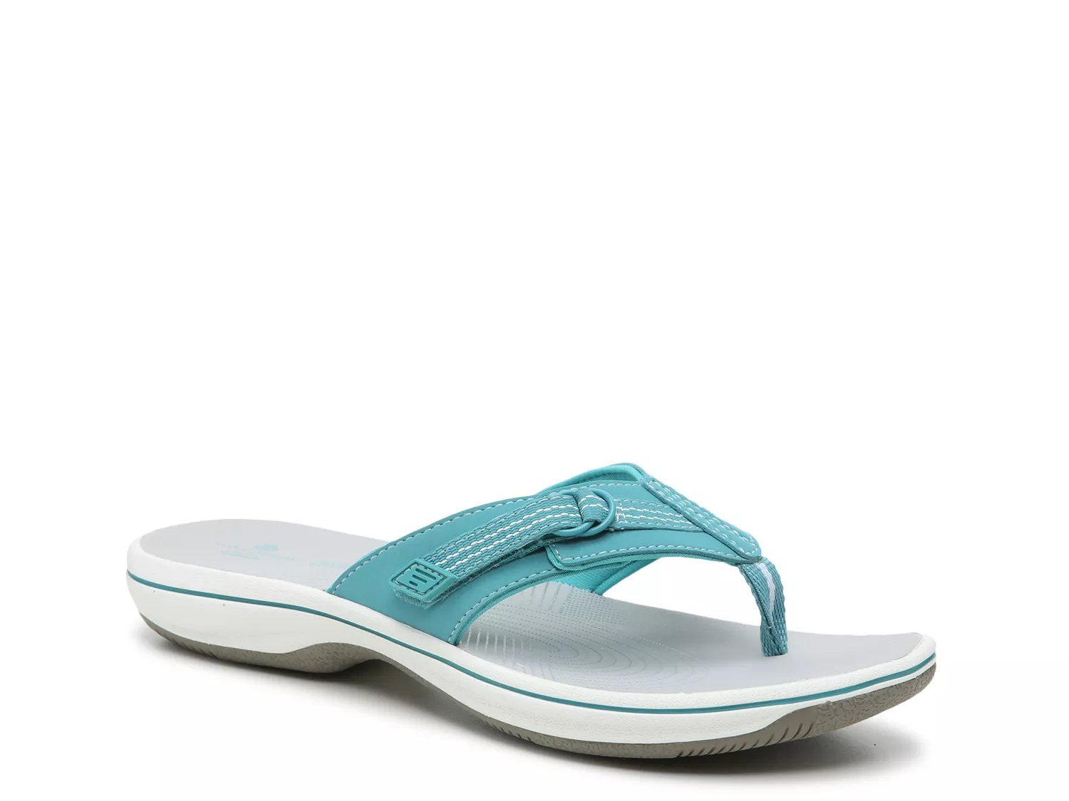 clarks collection flip flops