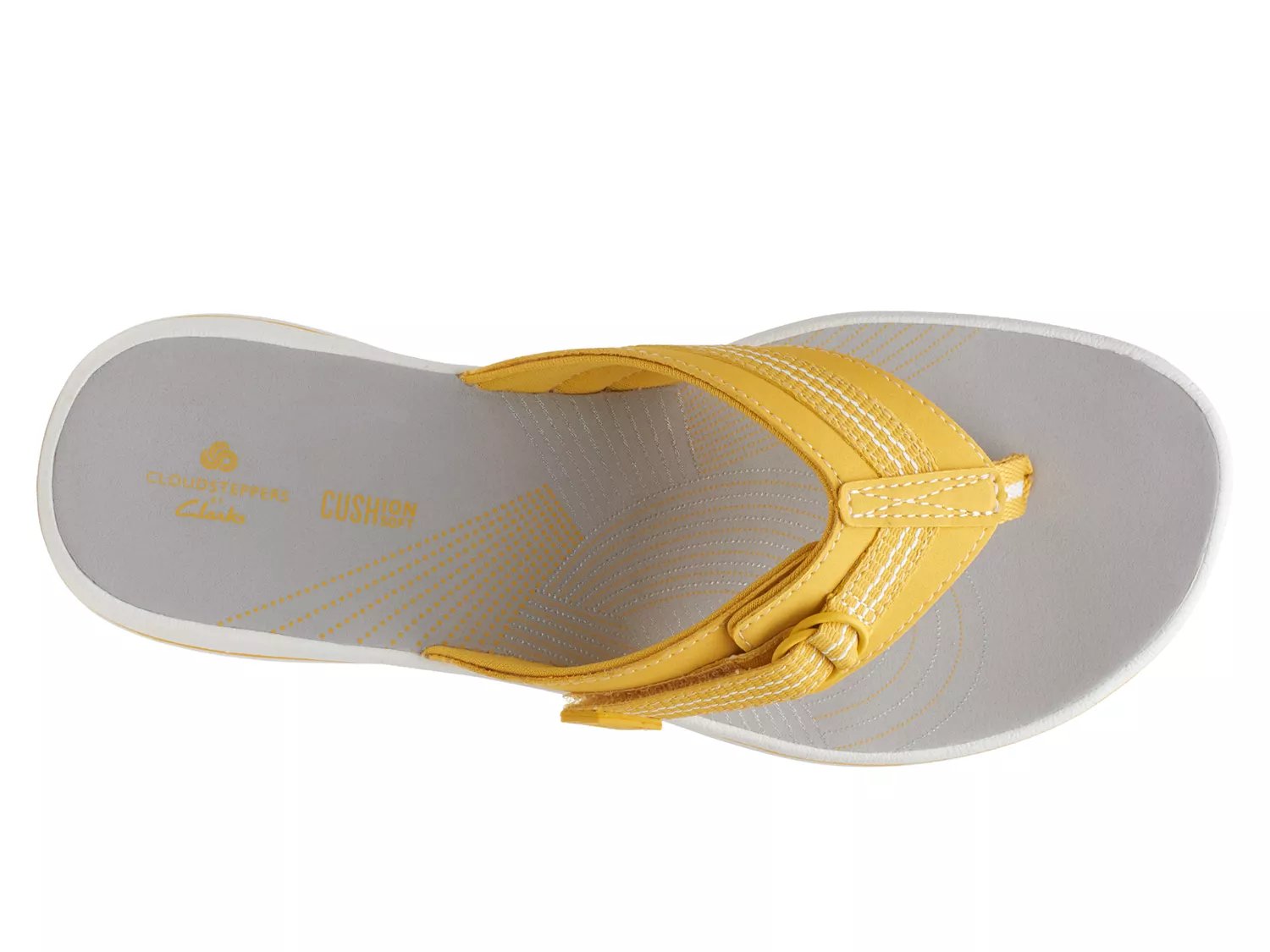 clarks flip flops dsw