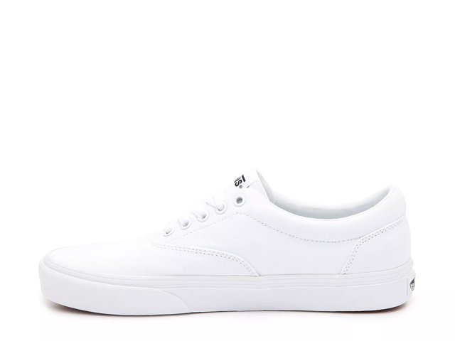 Vans Authentic Black Sole Men'S Sneaker in White for Men