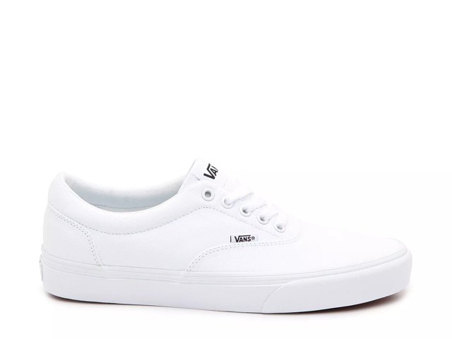 Vans Authentic Black Sole Men'S Sneaker in White for Men