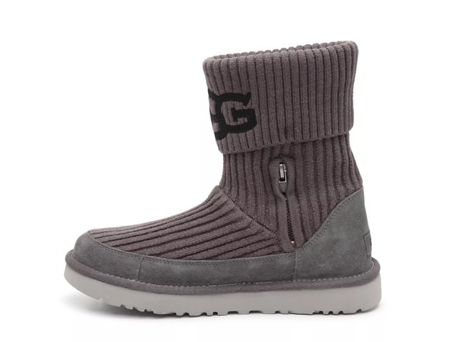 Ugg Knit Logo Bootie Dsw