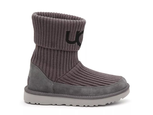 Ugg Knit Logo Bootie Dsw