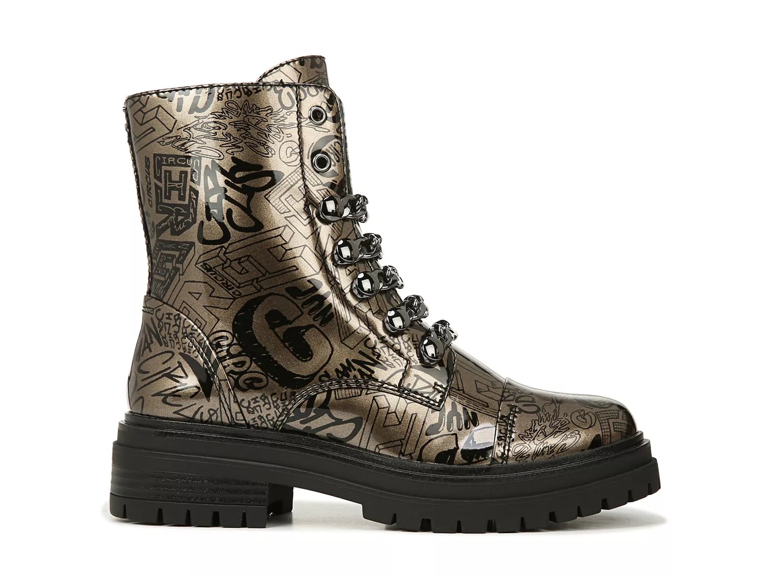 sanders platform lug sole combat boot circus by sam edelman