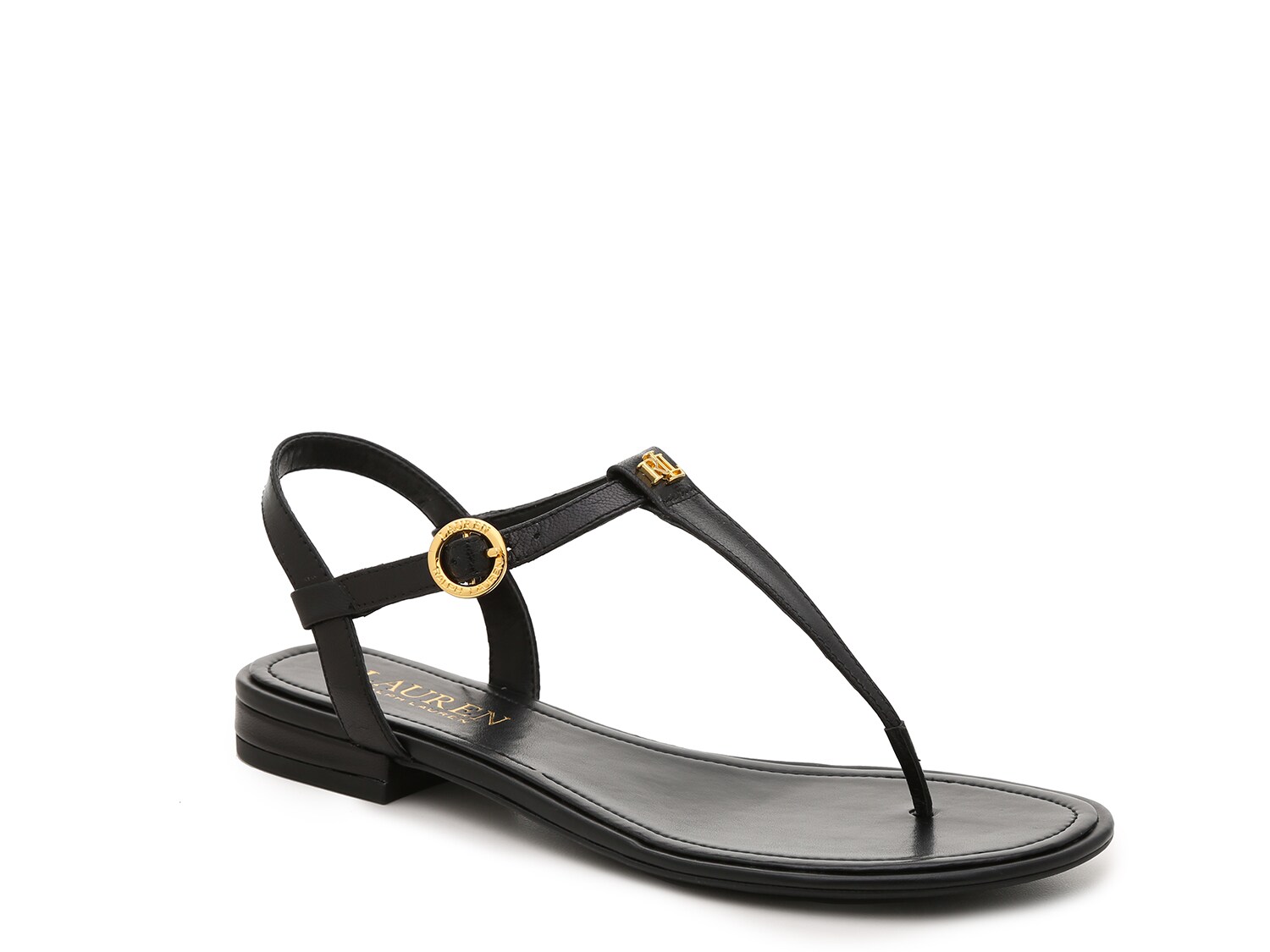 ralph lauren sandals black
