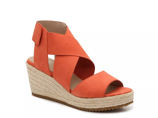 Dsw red wedge sandals hotsell