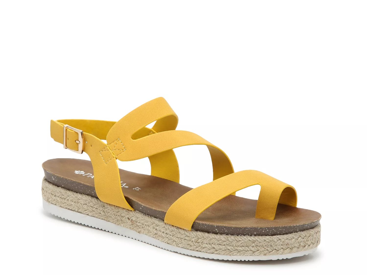platform yellow shoes