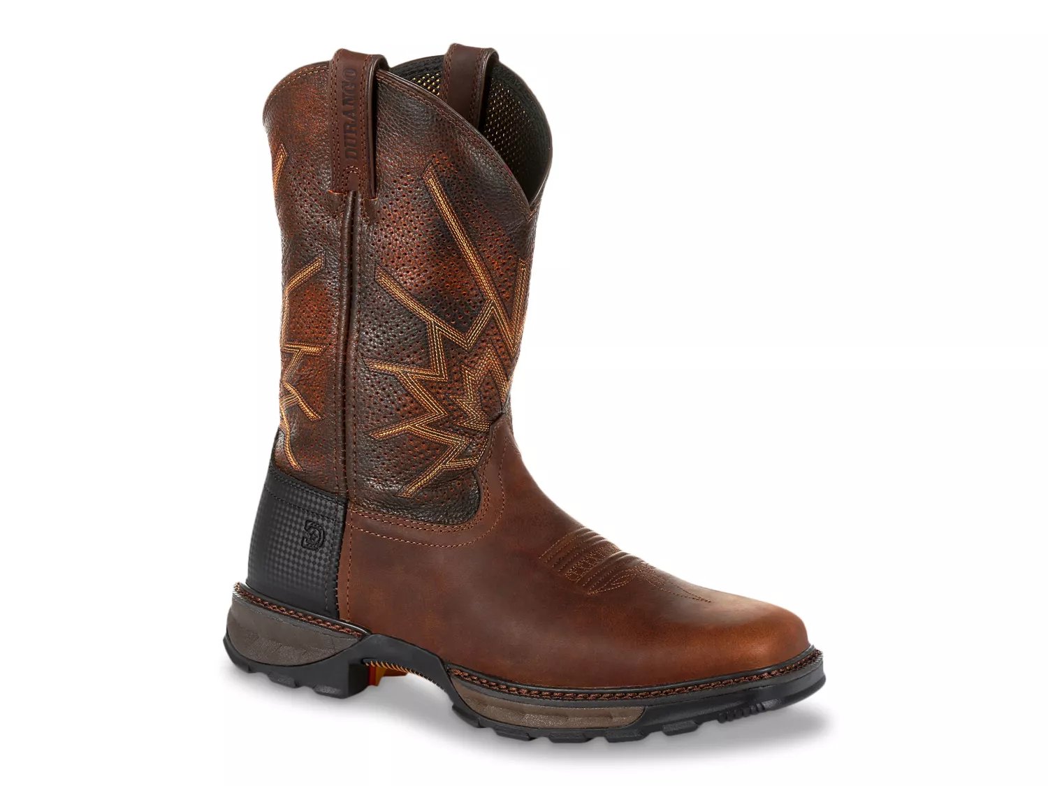 Durango Men's Maverick XP Brown Square Toe Waterproof Lacer Work Boots - Russell's Western Wear, Inc