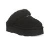 Retro Loki Platform Slipper Black view