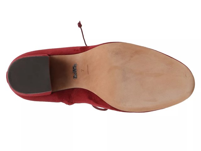 coach dean lace up bootie