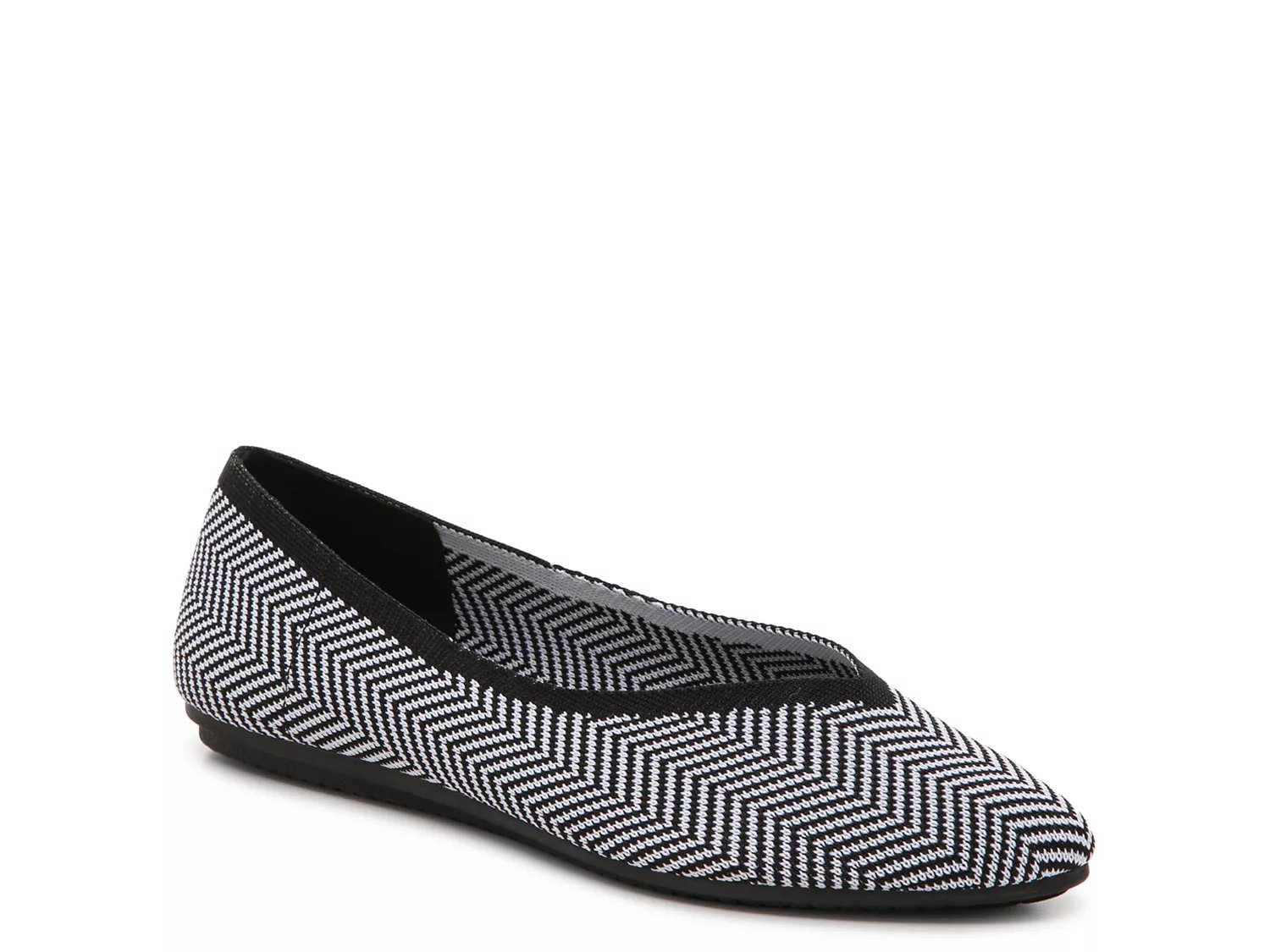 white flat slip on shoes