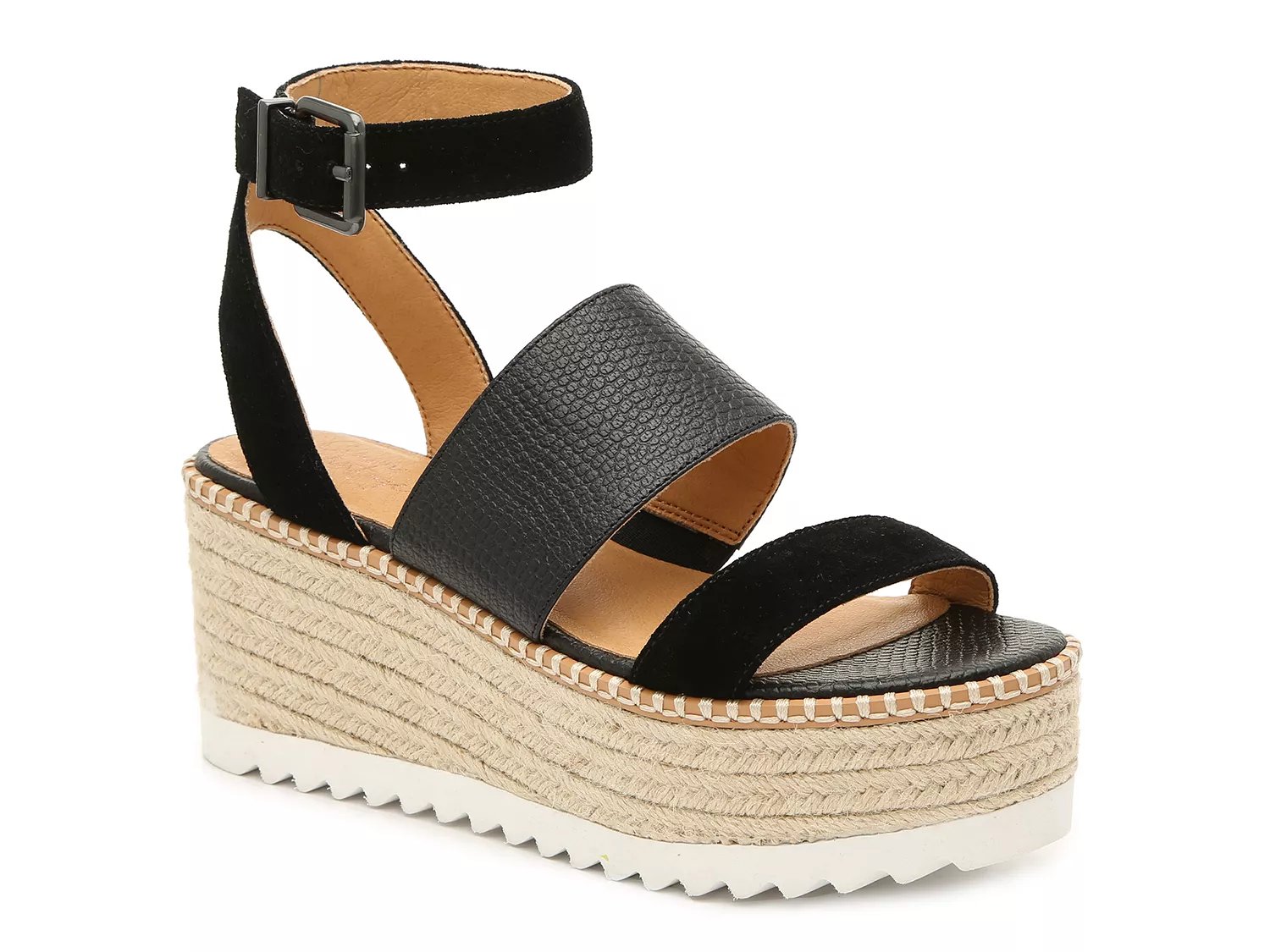 black platform sandals dsw