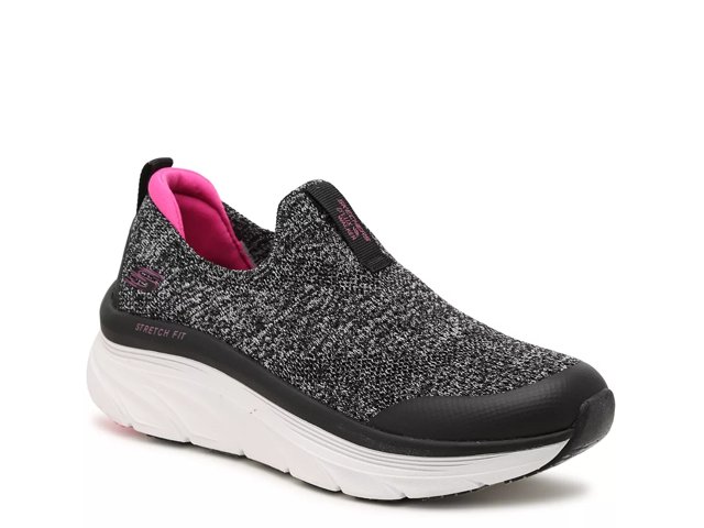 Skechers Relaxed Fit Dlux Walker Quick Upgrade Slip On Sneaker Womens Free Shipping Dsw