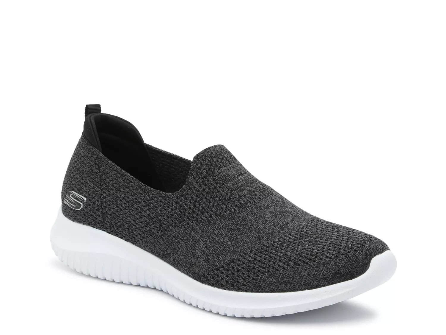 skechers air cooled memory foam black