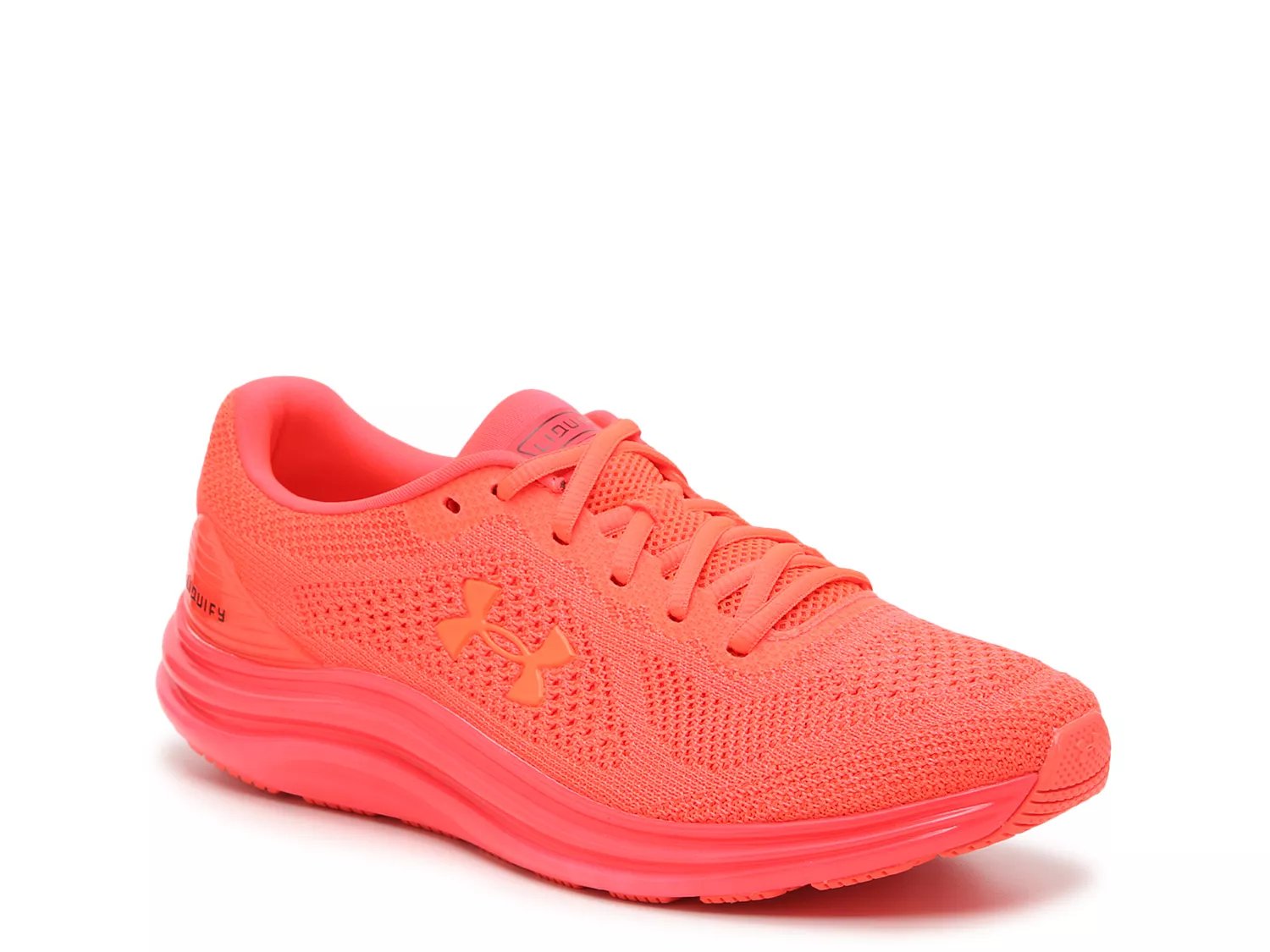 orange running shoes womens