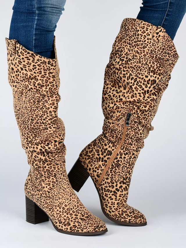 Leopard print boots dsw new arrivals