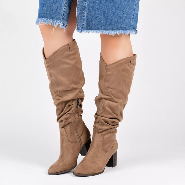 Journee Collection Aneil Wide Calf Boot Free Shipping DSW