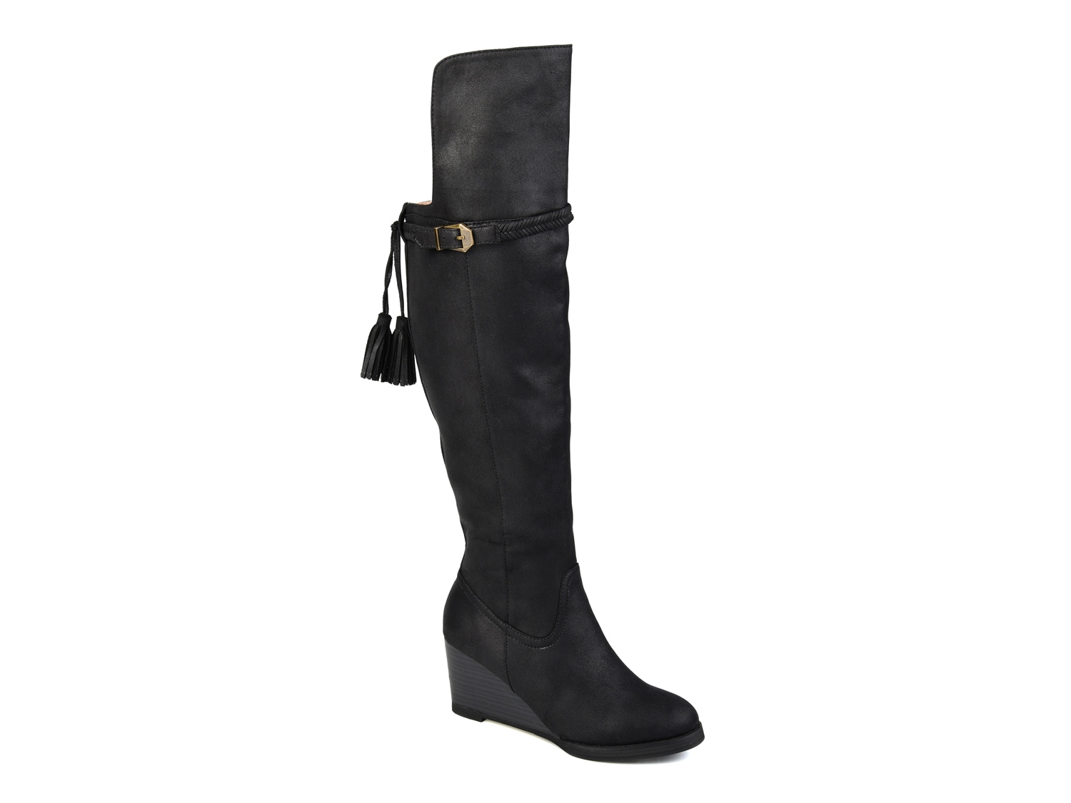  Jezebel Over The Knee Wedge Boot 