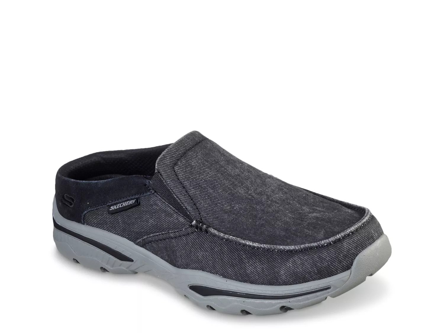 dsw black slip on shoes