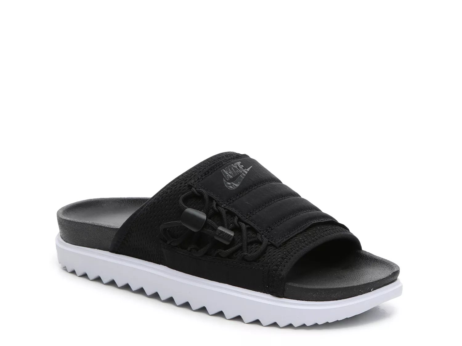 nike city sandals in black