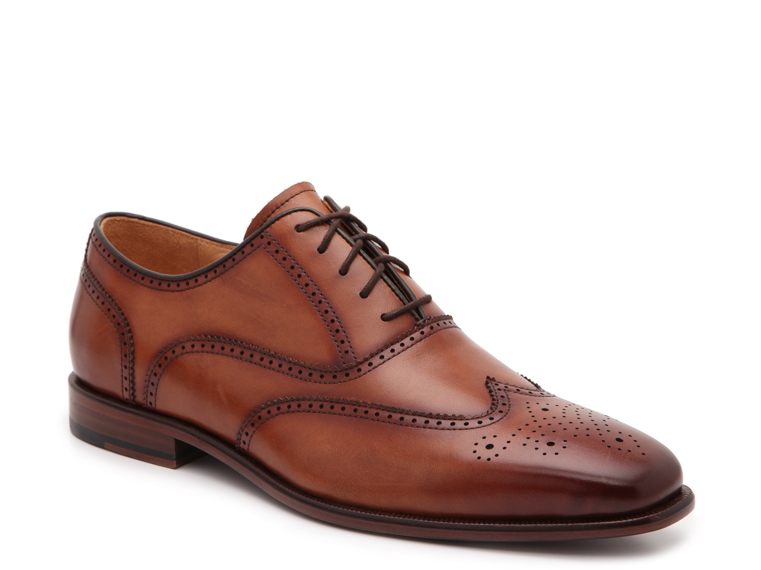 stacy adams men's garrison wingtip oxford