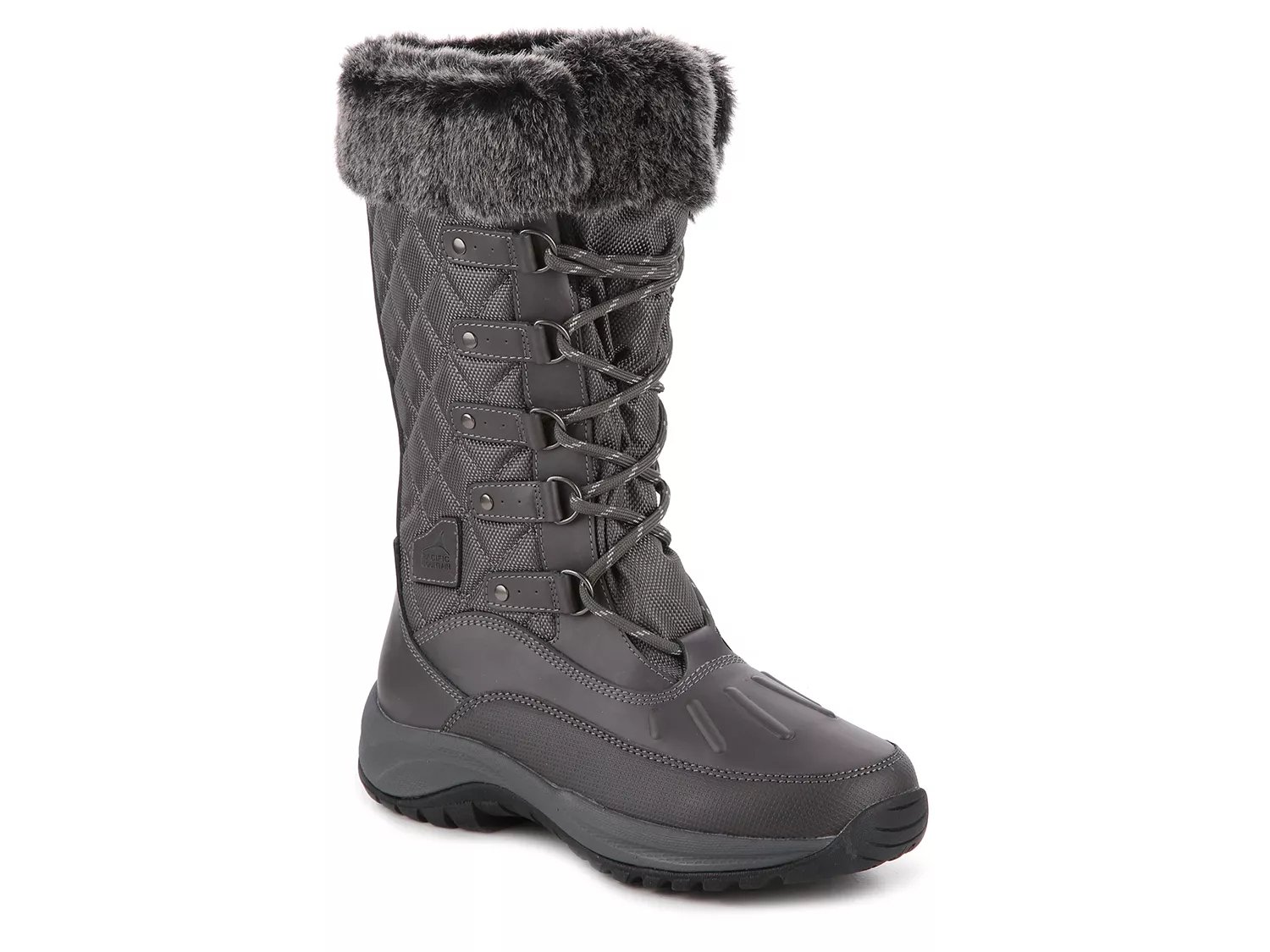 Pacific Mountain Whiteout Snow Boot | Women's | Grey | Size 8.5 | Boots